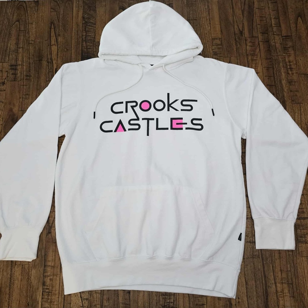 Crooks & Castles Classic White Apparel Size Large